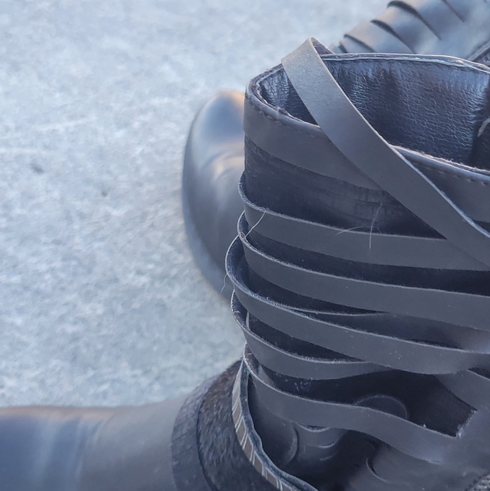 Black boots, Muk Luks, size 8